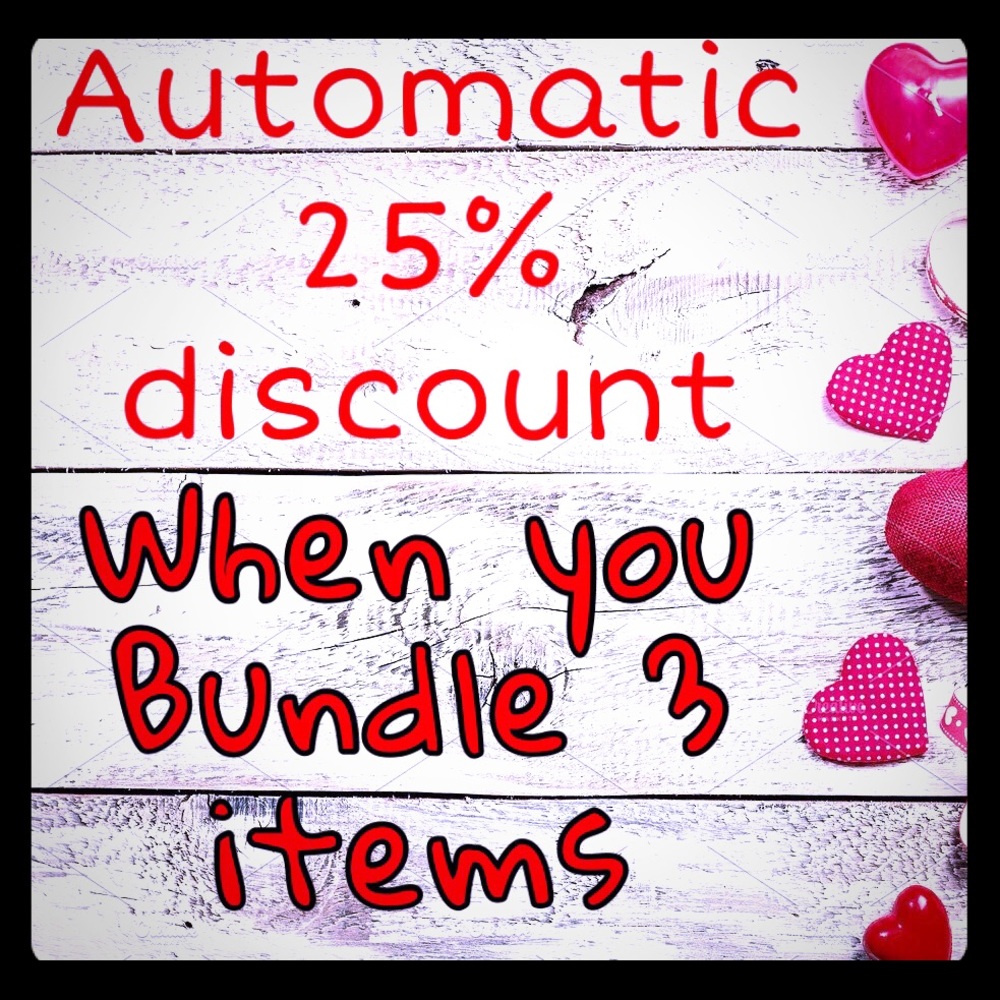 Bundles & Discounts & Savings, oh my!